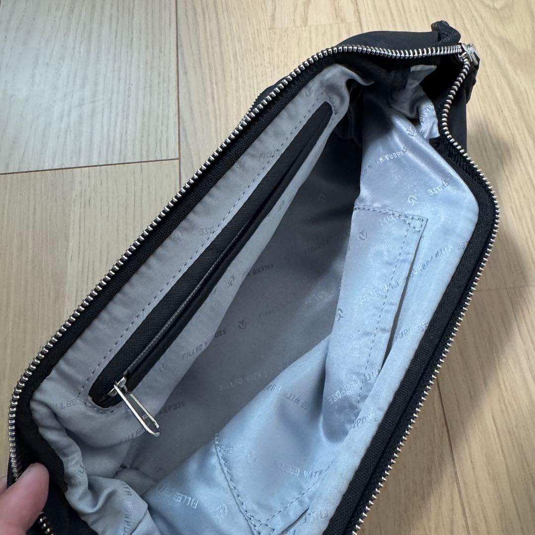 Vesselゴルフ ラウンド用ポーチ(黒)