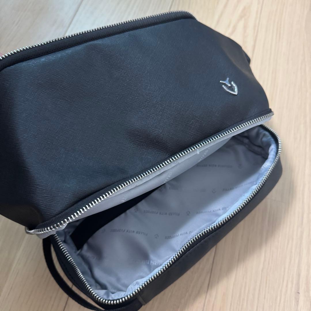 Vesselゴルフ ラウンド用ポーチ(黒)