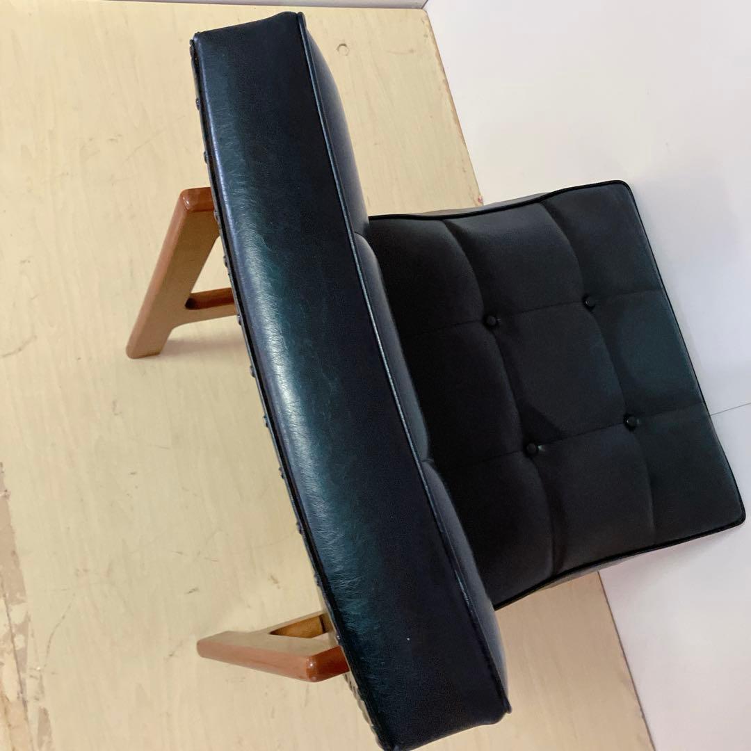 karimoku カリモク　カフェチェア　ダイニングチェア　1人掛けソファー　①