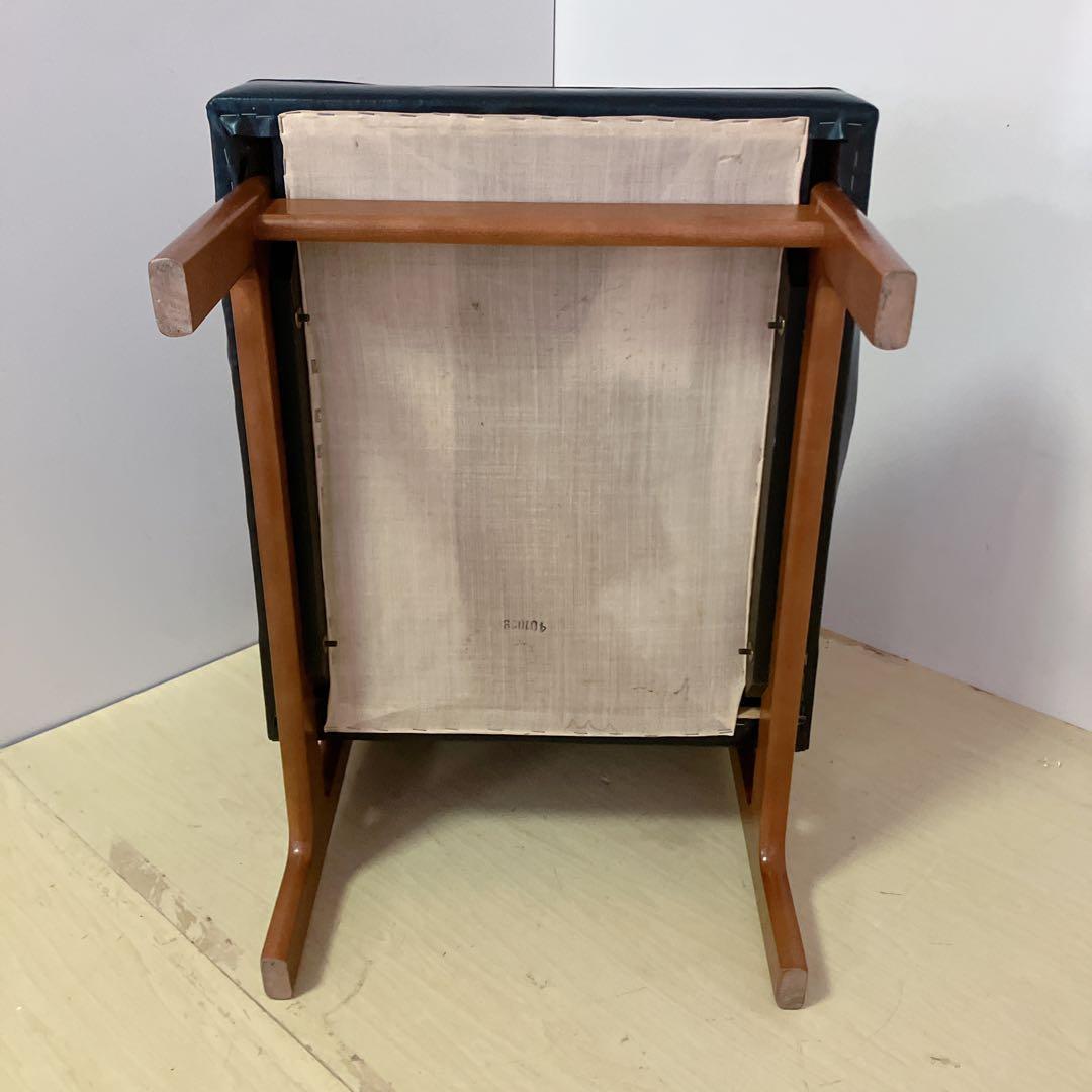 karimoku カリモク　カフェチェア　ダイニングチェア　1人掛けソファー　①