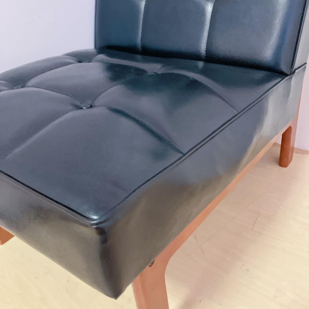 karimoku カリモク　カフェチェア　ダイニングチェア　1人掛けソファー　①