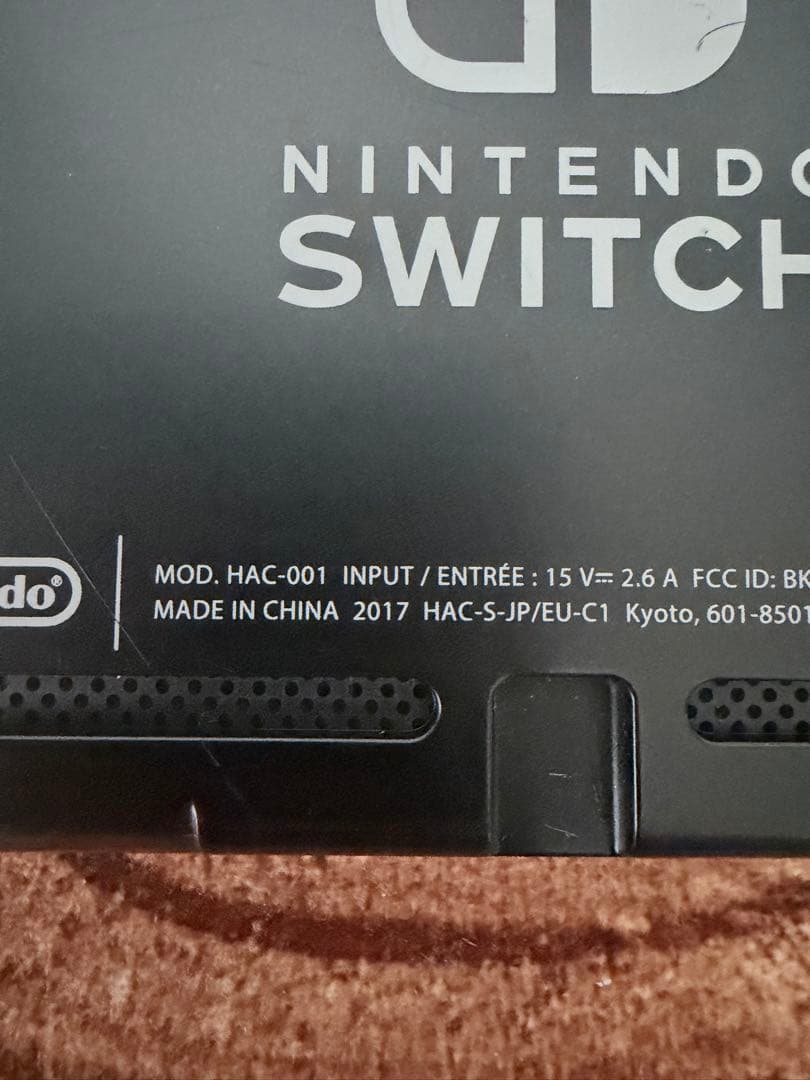 Nintendo Switch ニンテンドースイッチ本体BLU/BLU箱無し②