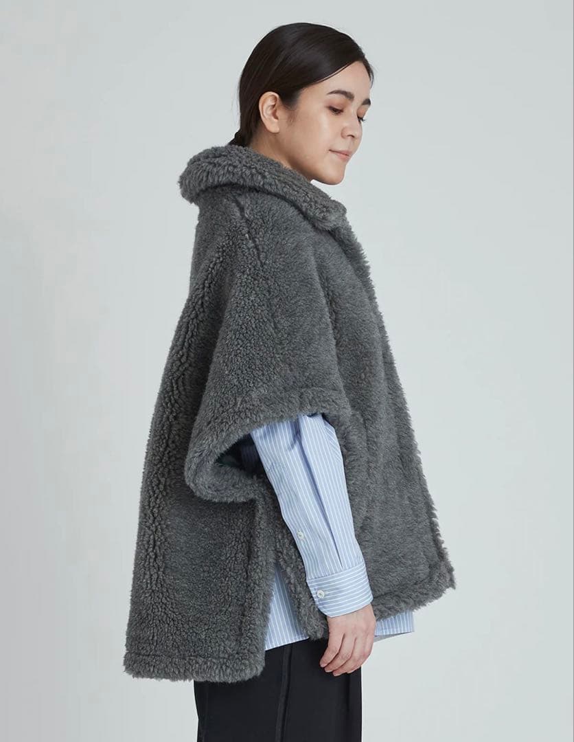 TICCA ウールファーポンチョ