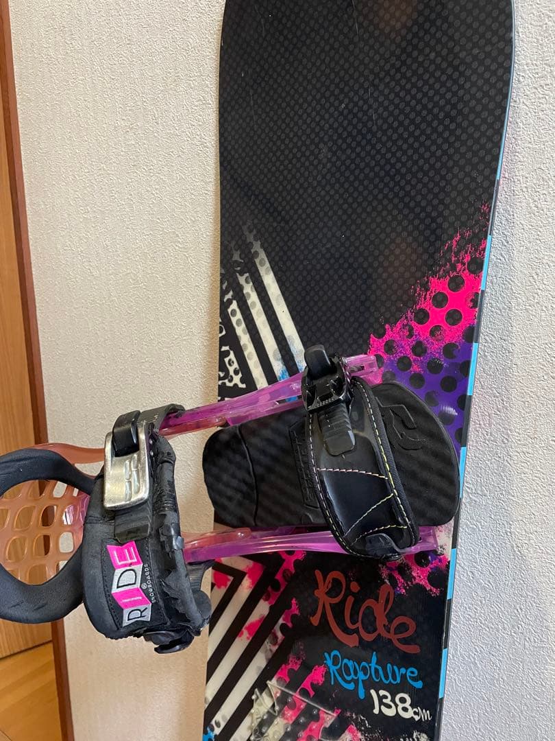 RIDE rupture138cm RIDEビンディング付き
