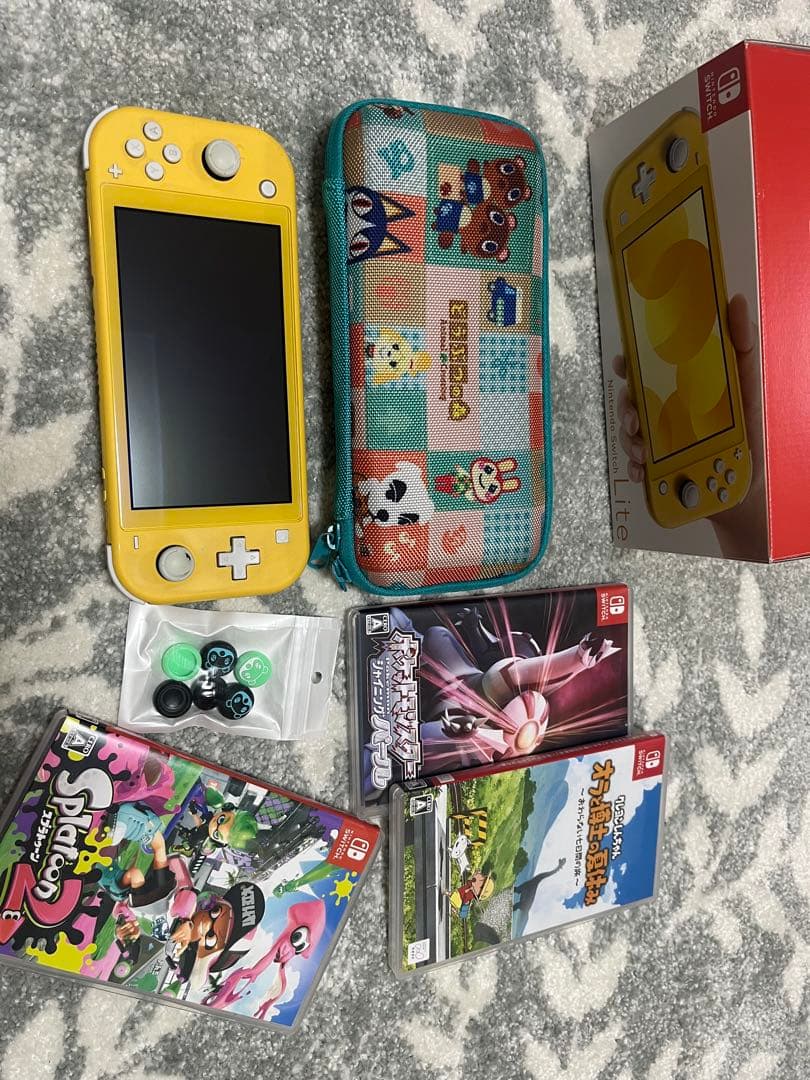 Nintendo Switch Lite イエロー 本体とゲームソフト