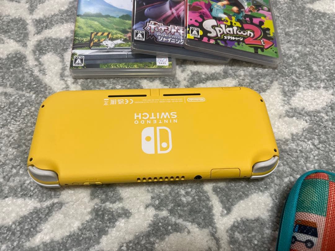 Nintendo Switch Lite イエロー 本体とゲームソフト
