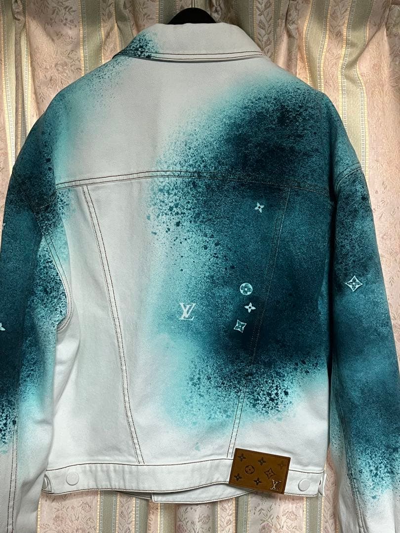 ルイ・ヴィトン スプレーアート デニムジャケット