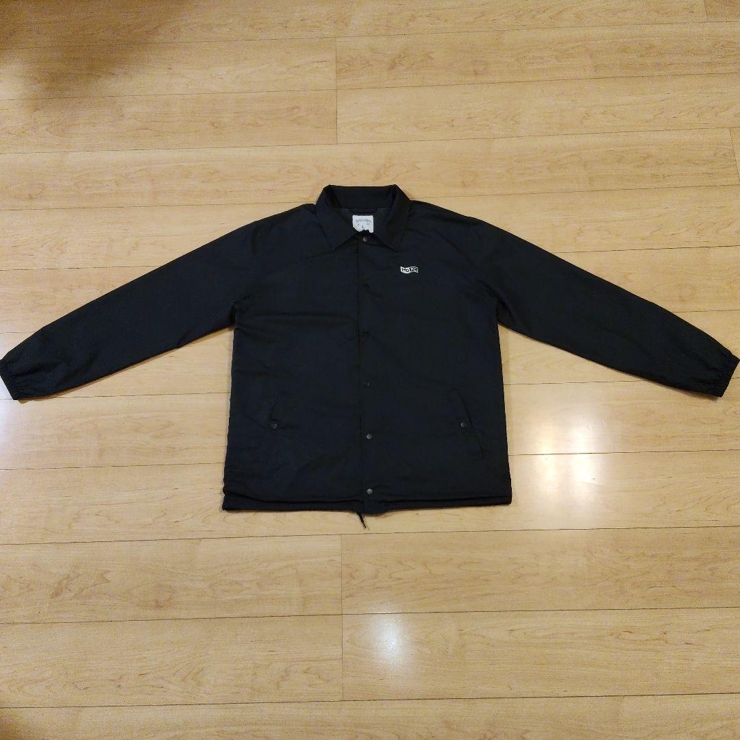 Lサイズ【Domingo】ドミンゴ 長袖裏地付ナイロン ピステ コーチジャケット