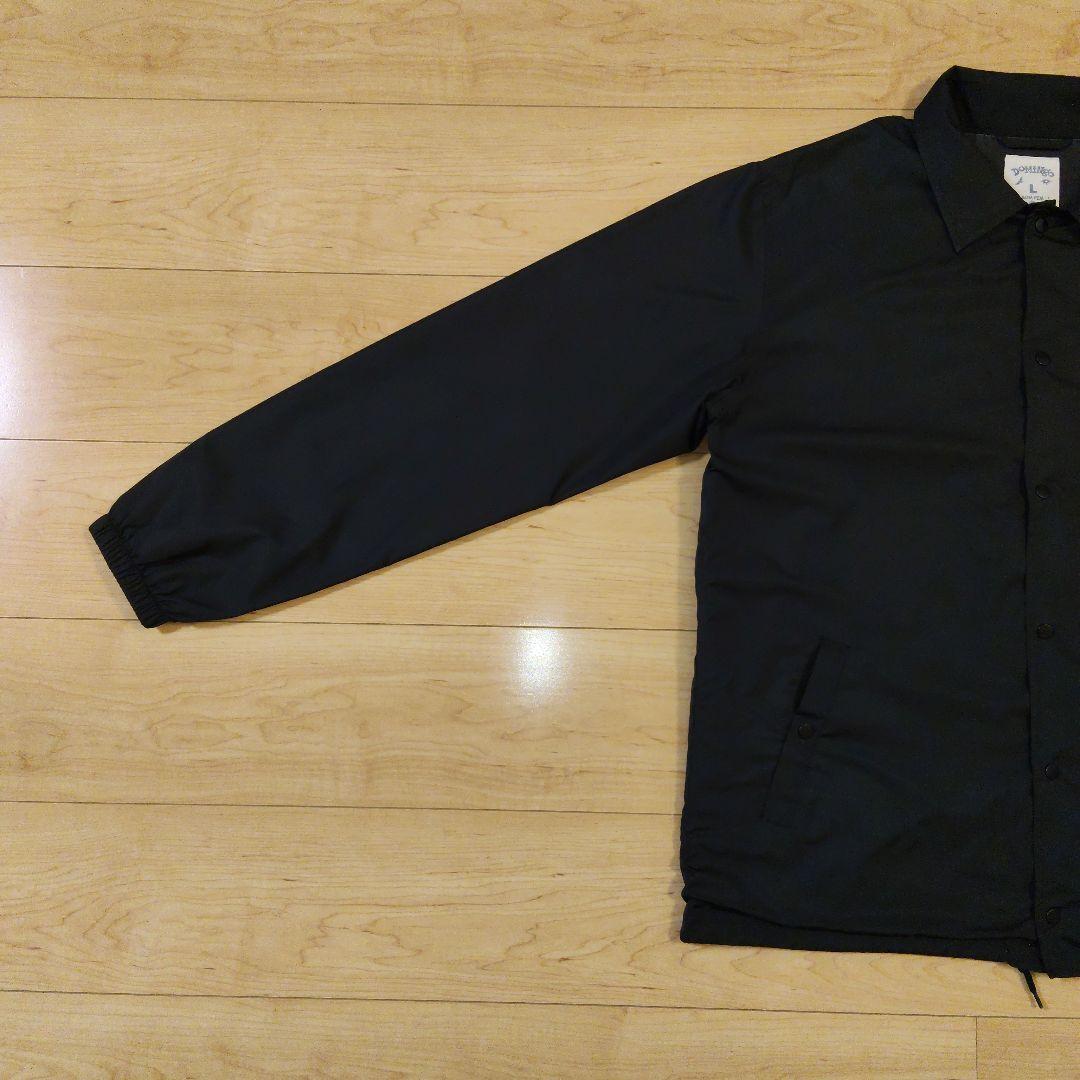 Lサイズ【Domingo】ドミンゴ 長袖裏地付ナイロン ピステ コーチジャケット