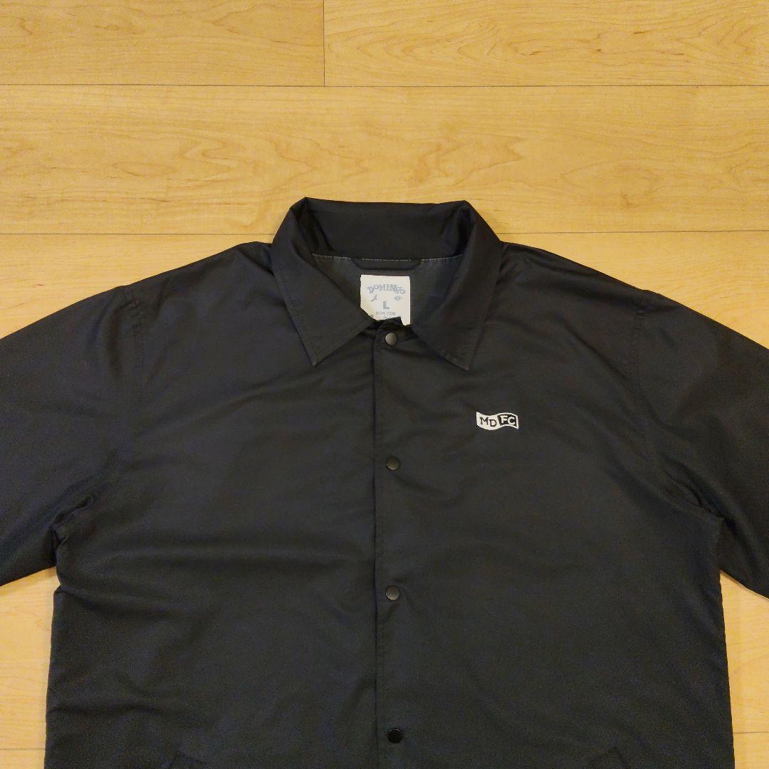 Lサイズ【Domingo】ドミンゴ 長袖裏地付ナイロン ピステ コーチジャケット