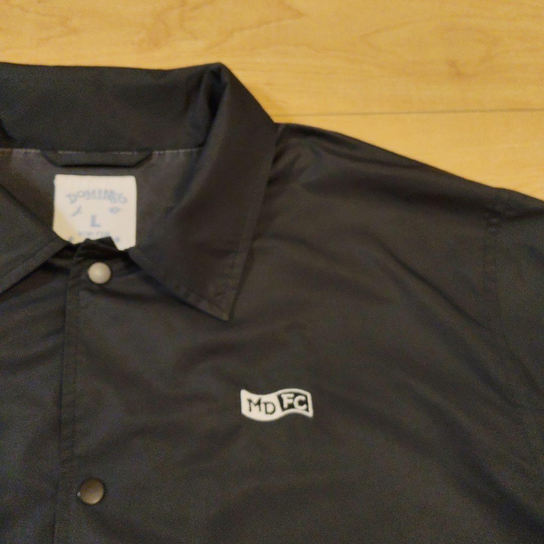 Lサイズ【Domingo】ドミンゴ 長袖裏地付ナイロン ピステ コーチジャケット