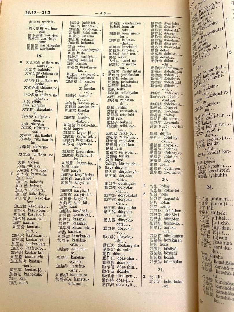 日本語-ロシア語工学辞典 1976年版