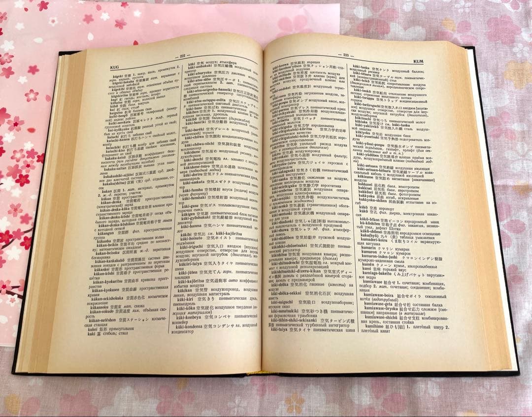 日本語-ロシア語工学辞典 1976年版