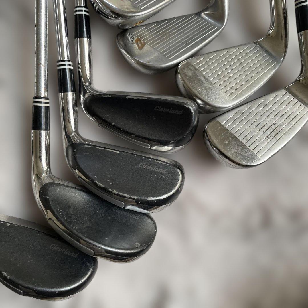 クリーブランド8本＋ピン パター アンサー1本＋おまけ(パワー/ビルト#5)