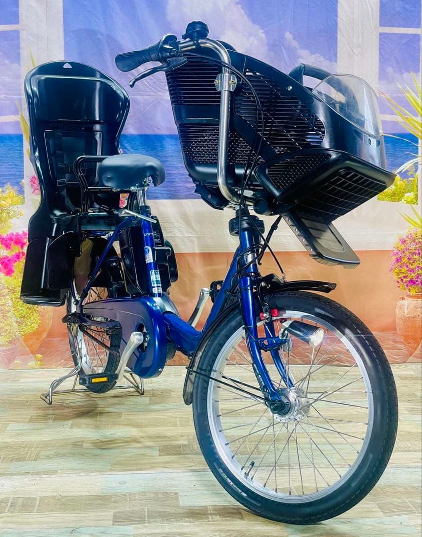 【限定価格！】パナソニックギュット⭐️13AH子供乗せ電動アシスト自転車Y3261