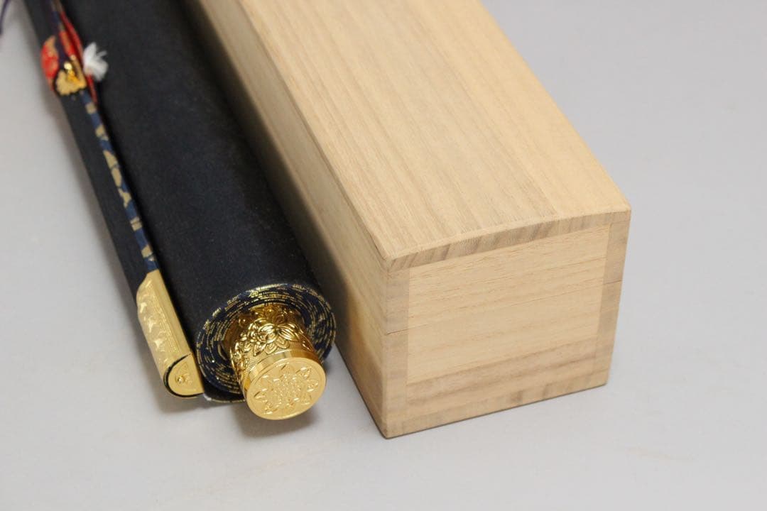 No5650 掛軸　印刷工芸　天台宗三尊佛　紙本　合箱　仏教美術　仏画　送料無料