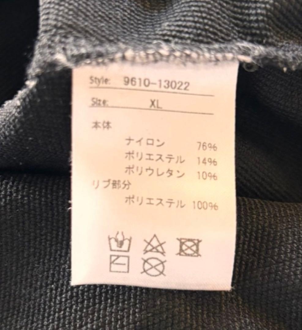 SLDO 黒 ゴルフパンツ ジッパー付き