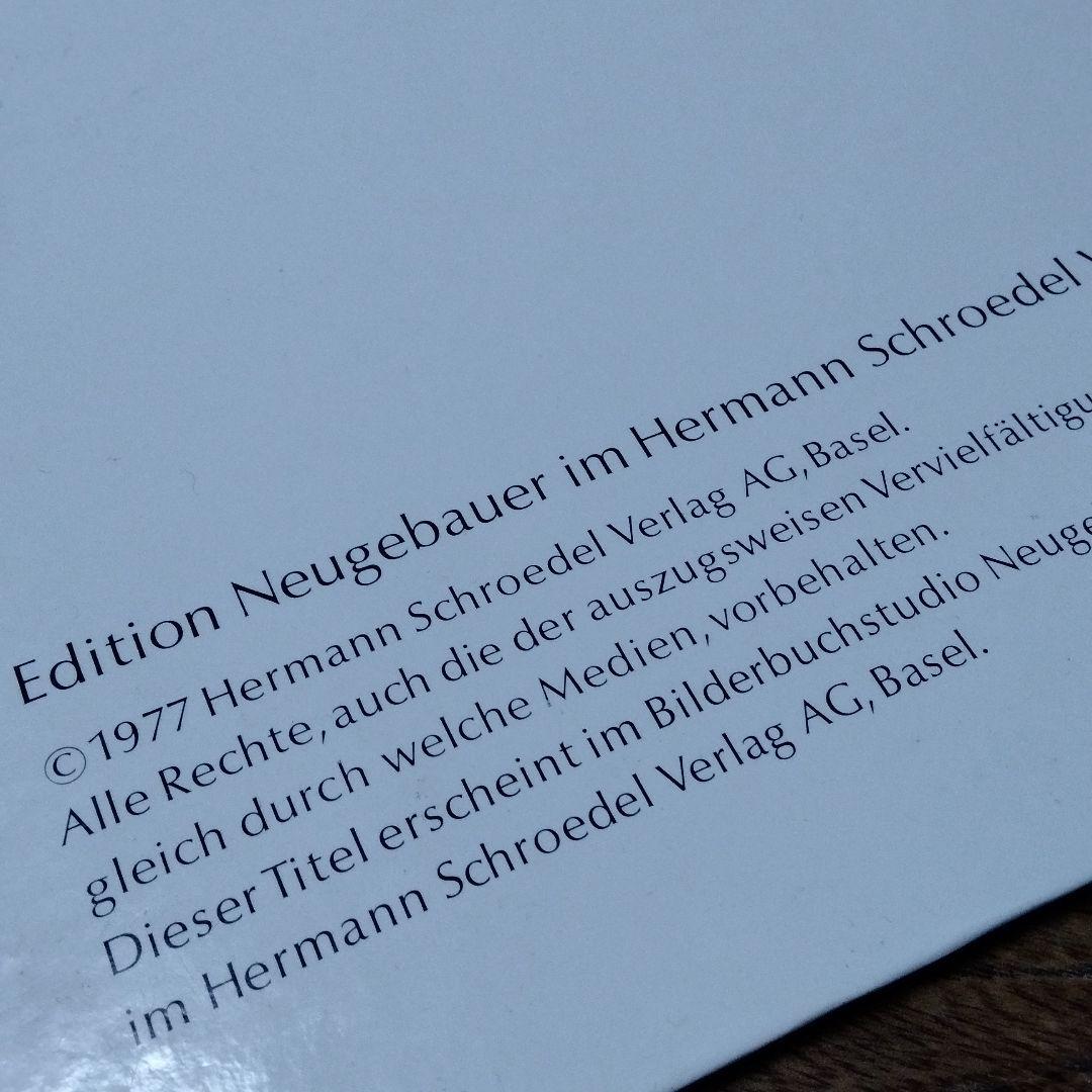 まっくろネリノ　ドイツ語原書　Der e Nerino GALLER