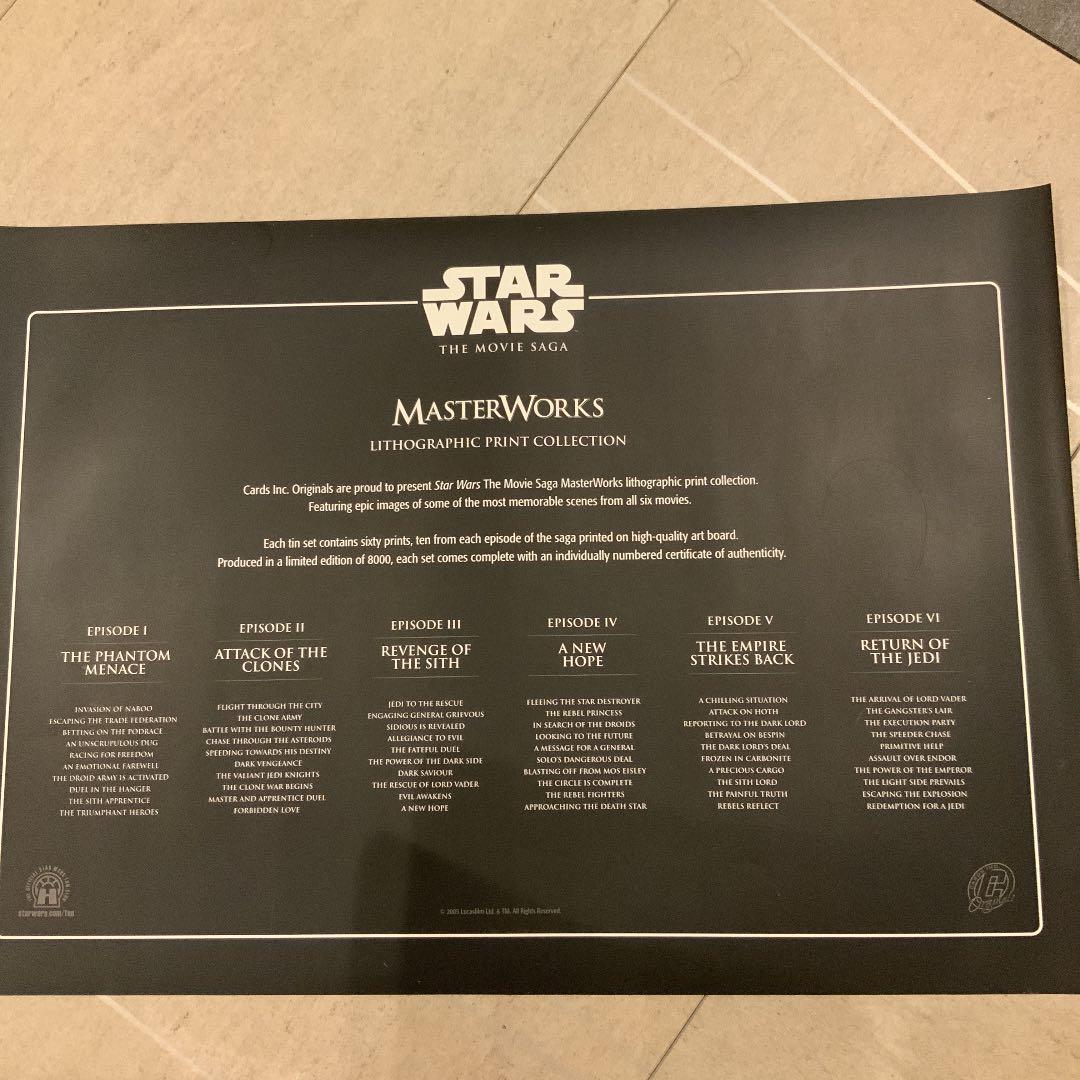 その他 STAR WARS  The Movie Saga Master Works