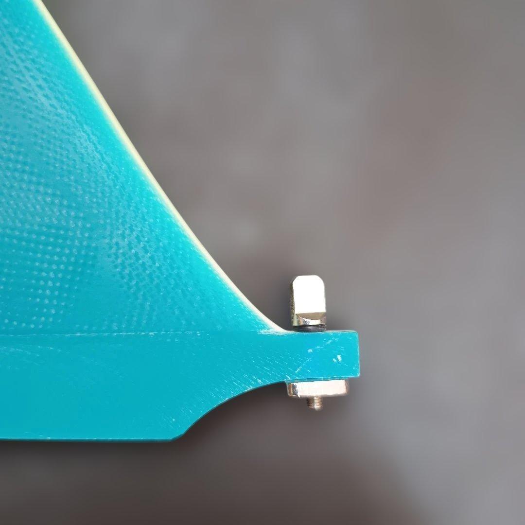 10,25インチ センターフィン　シングルフィン　ノーズライダー　フィン