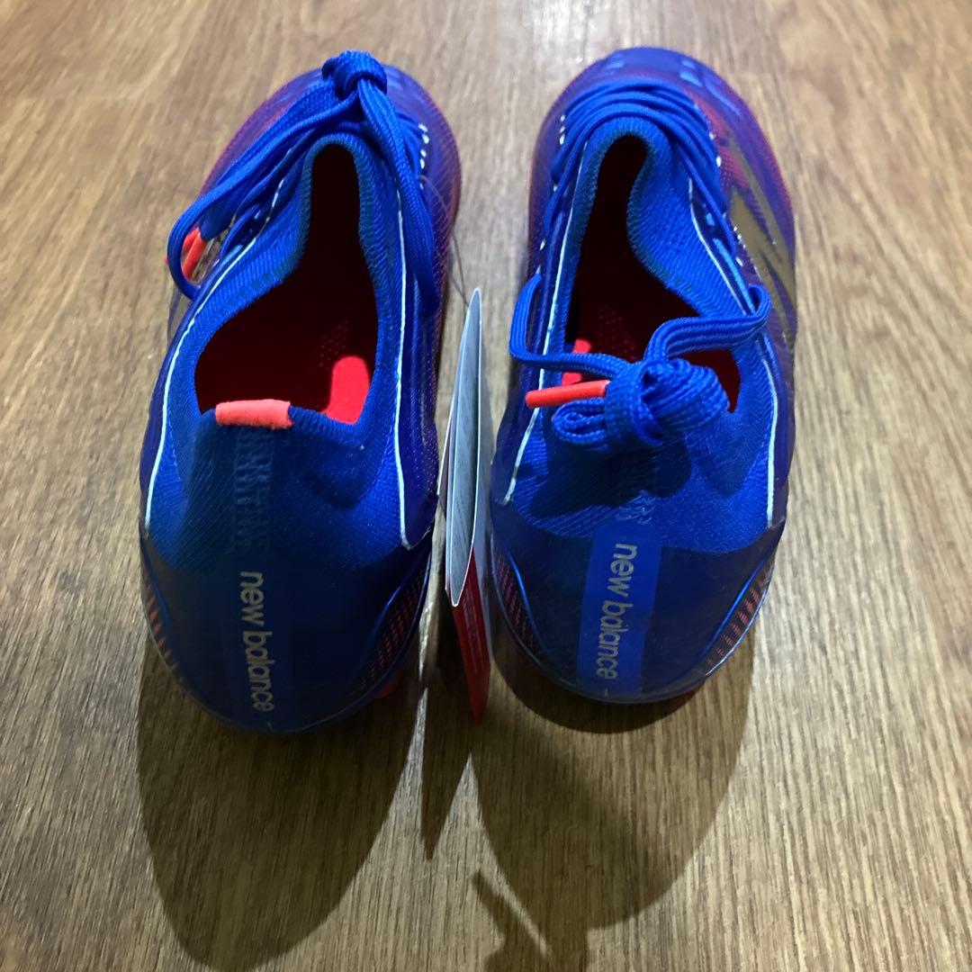 New Balance サッカーシューズ スパイク 青/赤