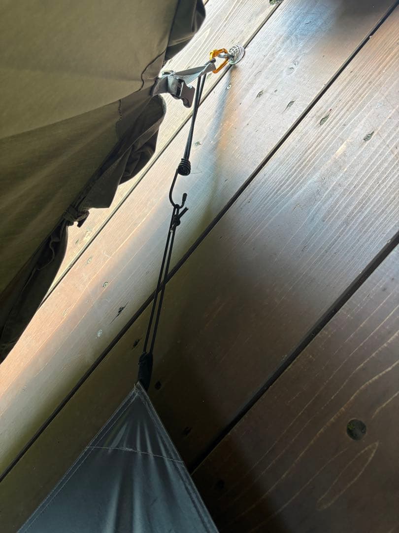 8月24日までの早い者勝ち！バンドック　ソロティピー1tc 二又ポールとシート