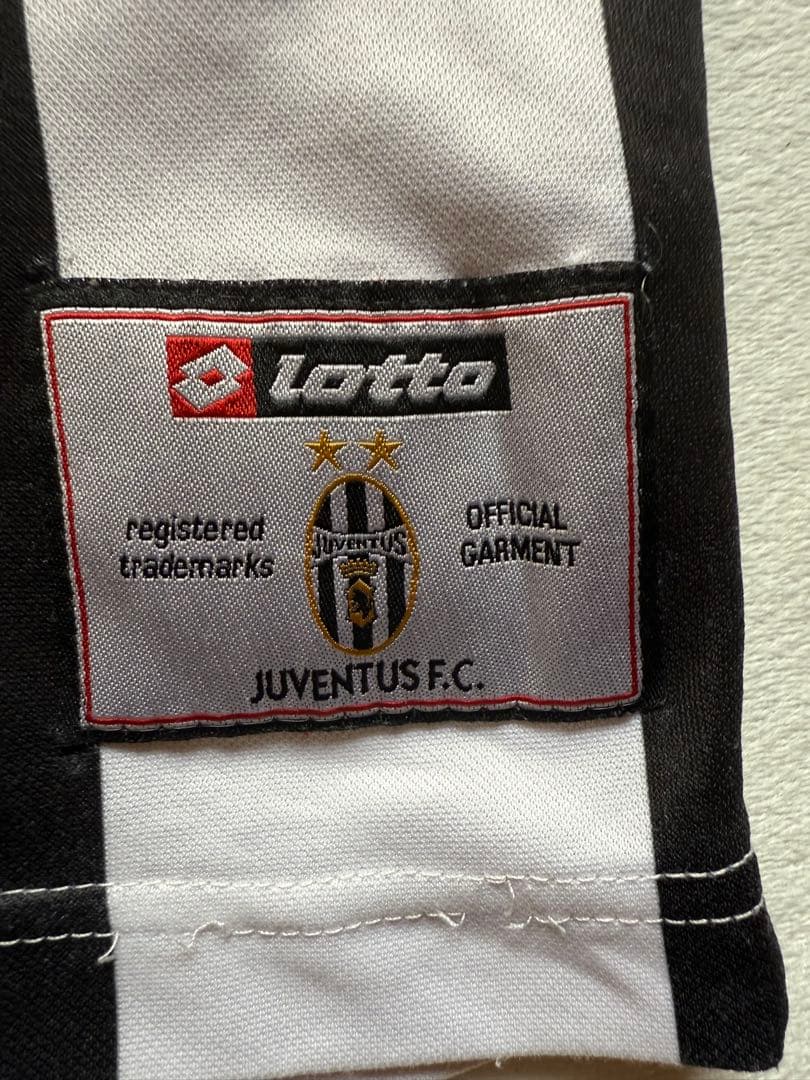 ユベントス F.C. シャツ Lotto 襟付き　XLサイズ