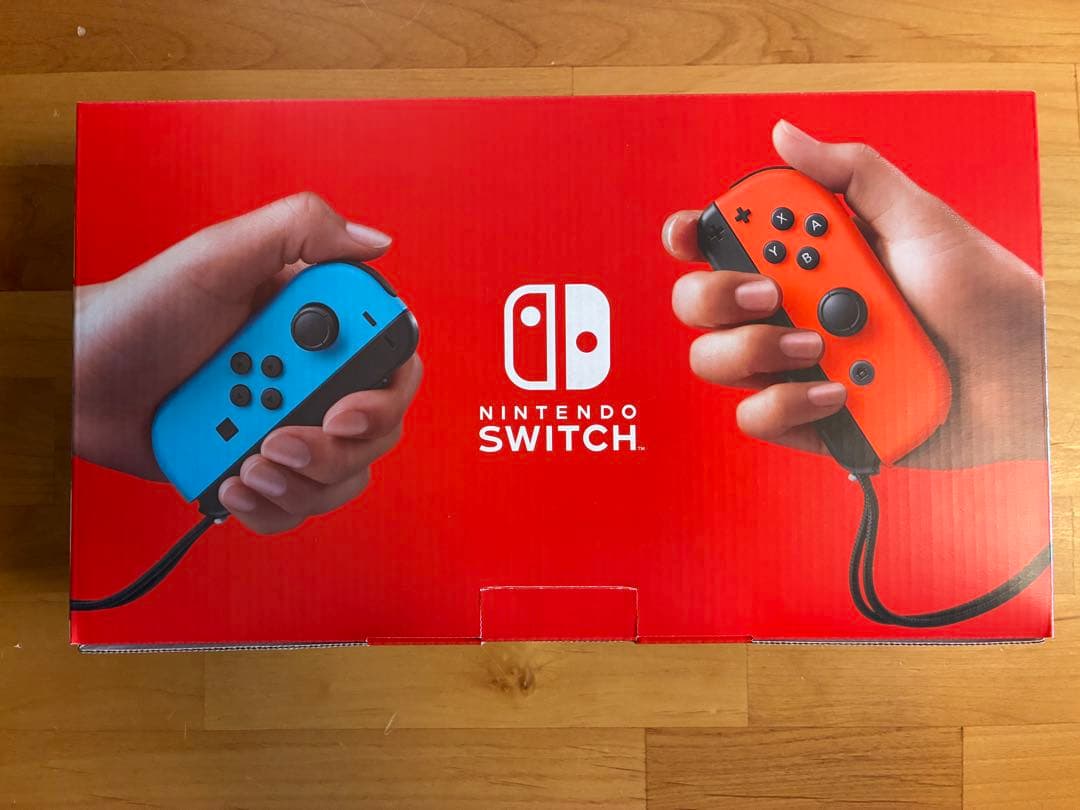 Nintendo Switch本体、コントローラ、ゲームソフト1本付き