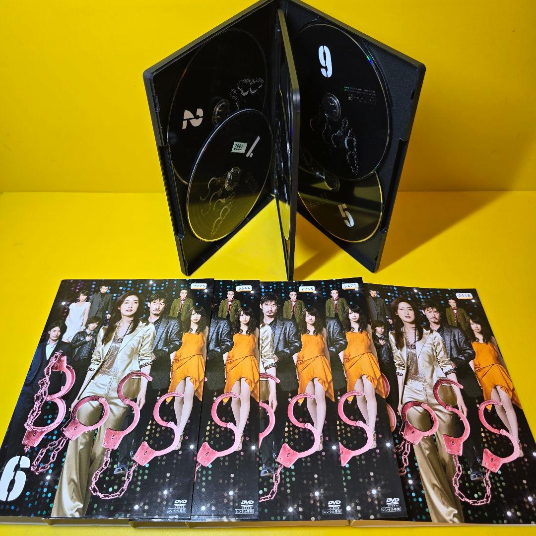 新品ケース 交換済　BOSS ボス 1st＋2nd DVD 全12巻