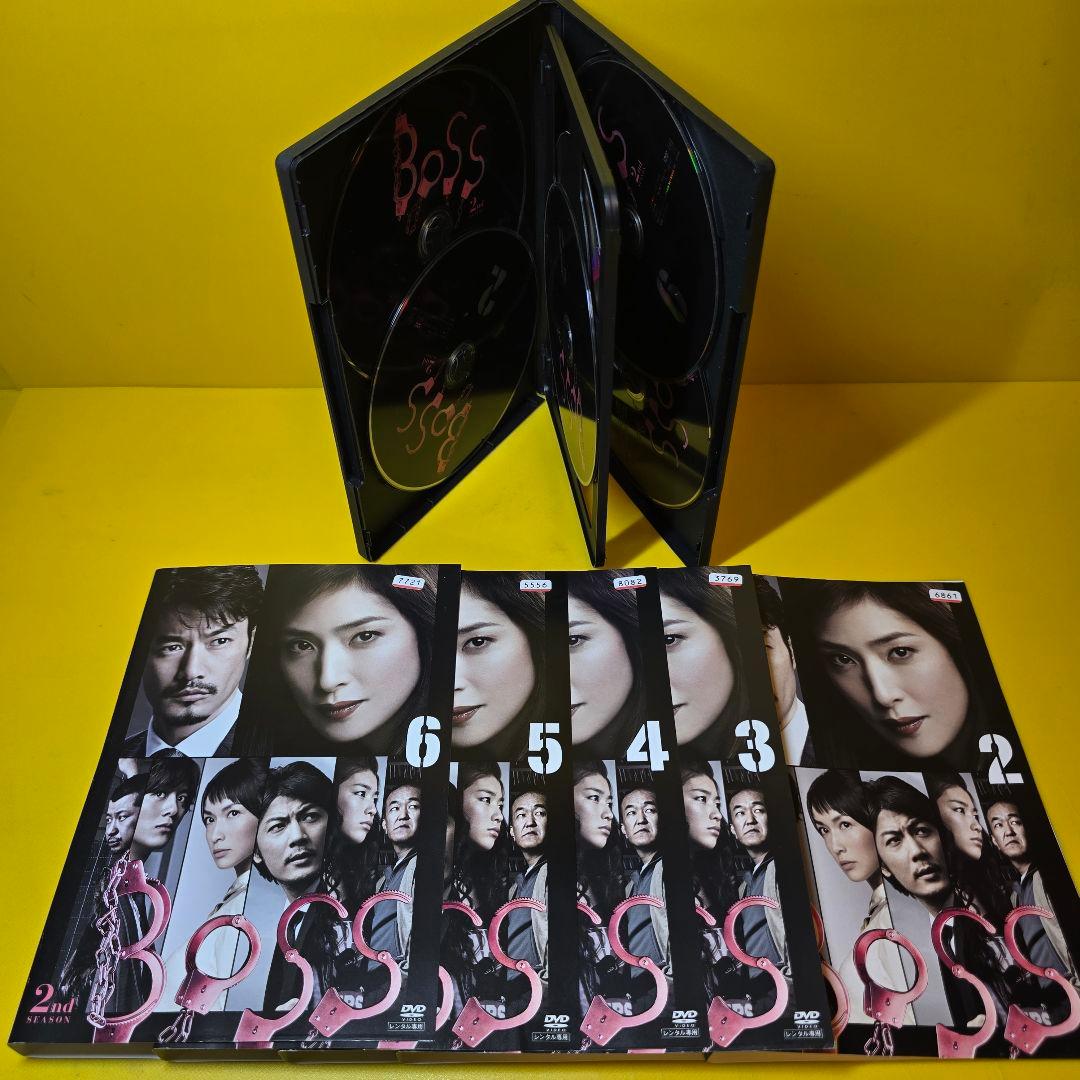 新品ケース 交換済　BOSS ボス 1st＋2nd DVD 全12巻