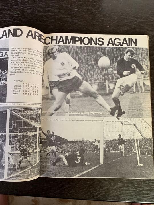 Jimmy Hill's Soccer 70 英国年鑑'69年発売