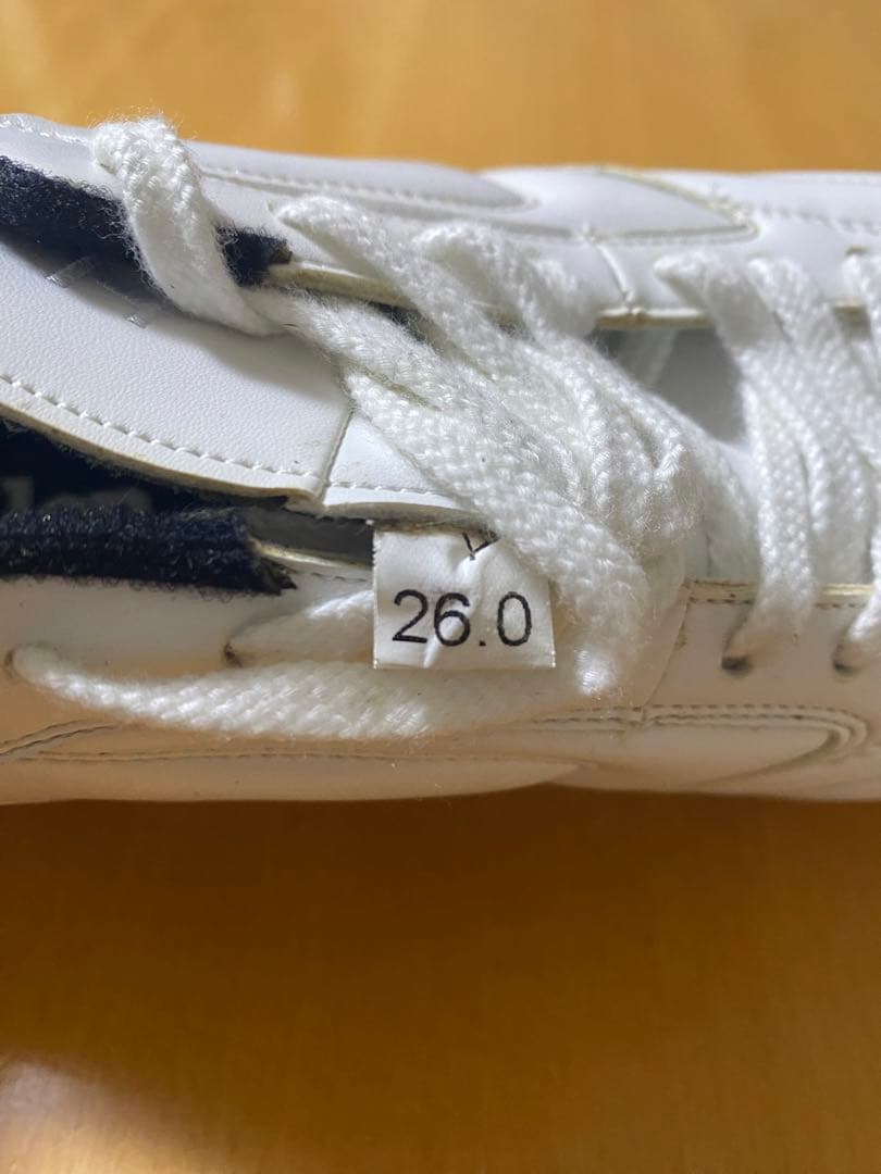 アドラー　ADLER スパイク　26cm 白黒（未使用品）