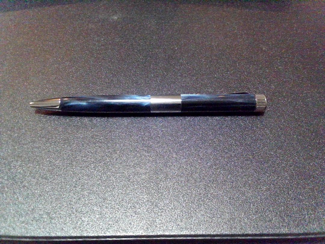 ROMEO　romeo No.3 イタリアンブルーボールペン 専用ケース付き