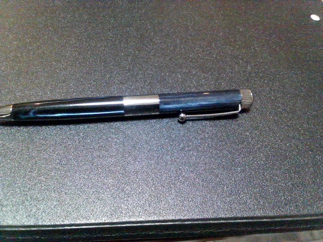 ROMEO　romeo No.3 イタリアンブルーボールペン 専用ケース付き