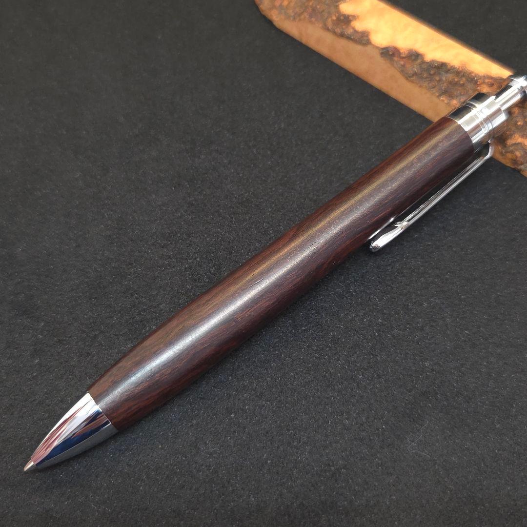 No.35ハンドメイド木軸シャーペンマダガスカルローズウッド