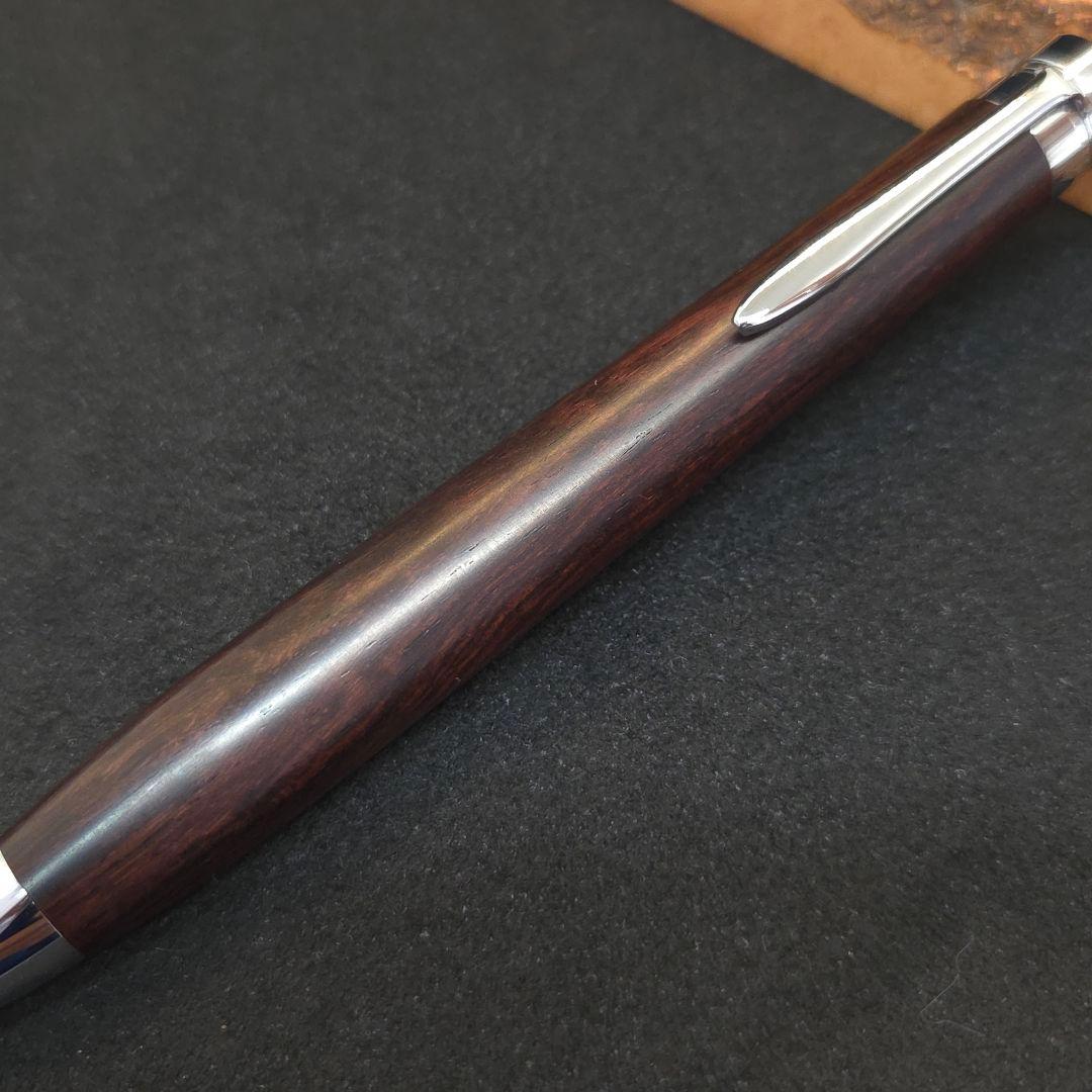No.35ハンドメイド木軸シャーペンマダガスカルローズウッド