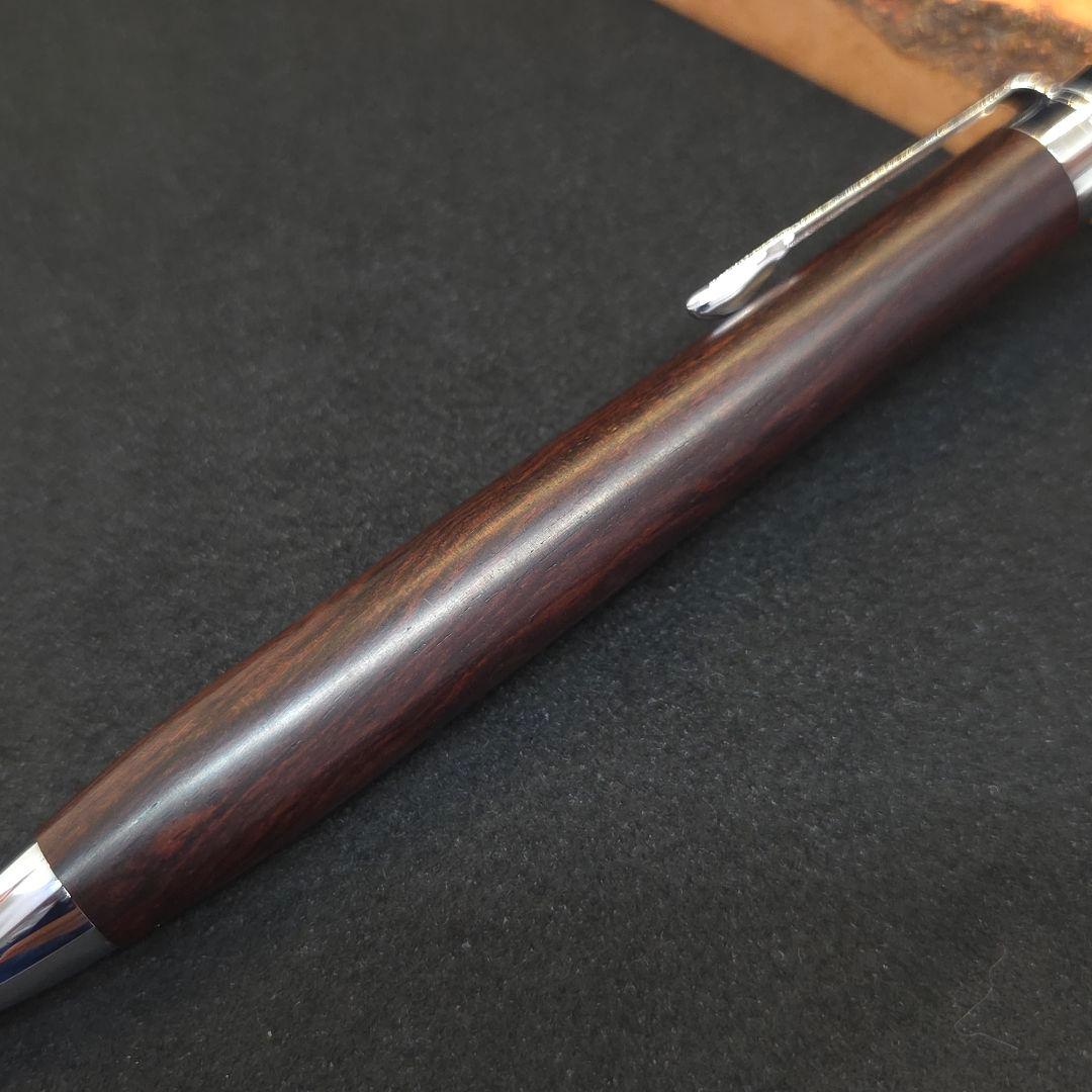 No.35ハンドメイド木軸シャーペンマダガスカルローズウッド