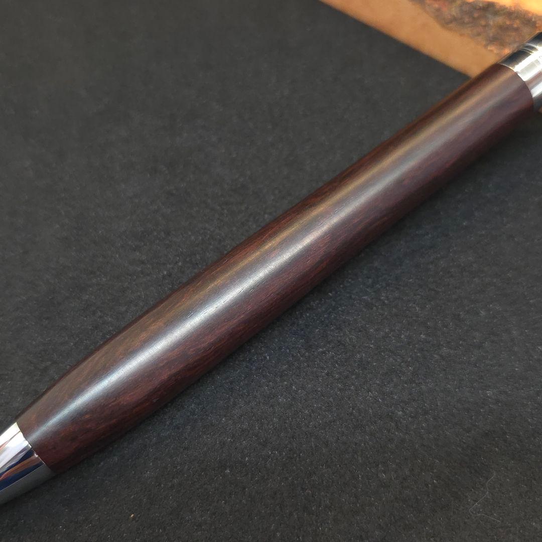 No.35ハンドメイド木軸シャーペンマダガスカルローズウッド