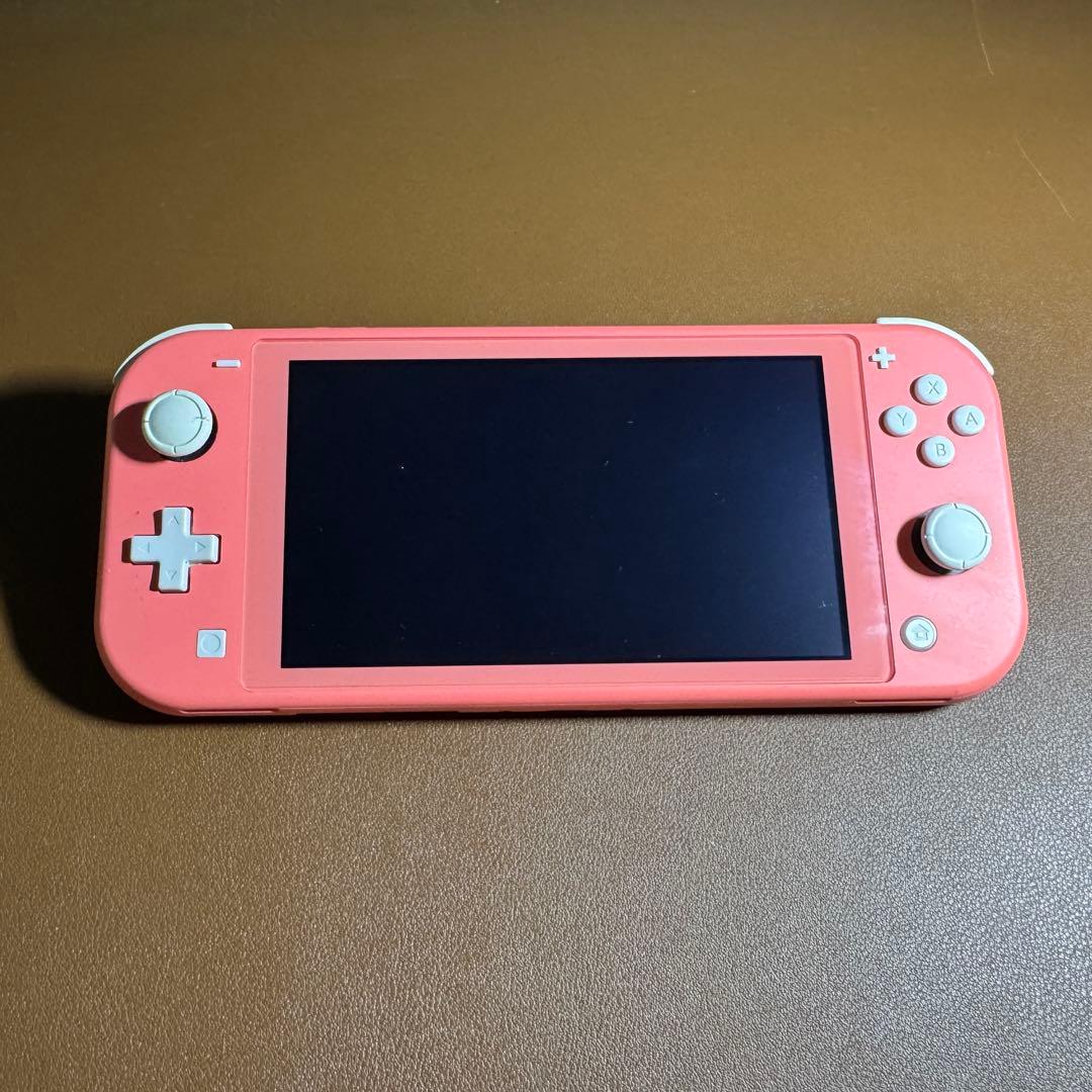 あつ森セットSwitch Lite ピンク 本体 充電器・ゲームカード付き