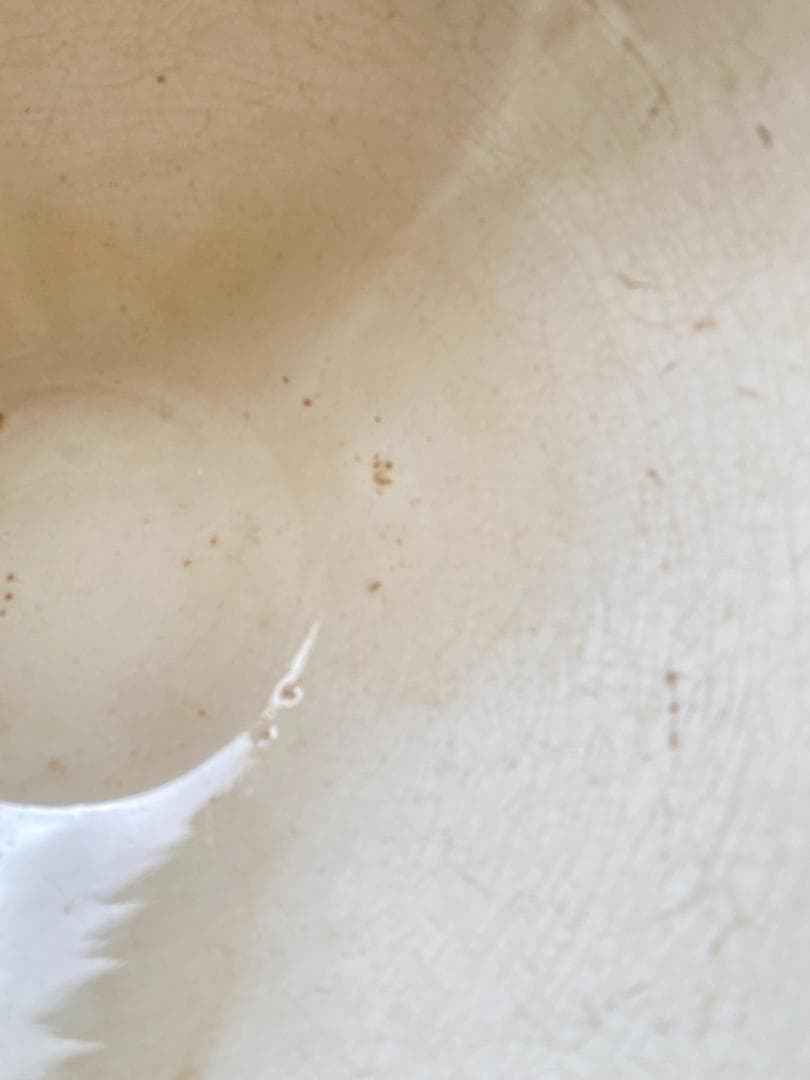 フランス アンティーク リュネビル 白釉 小ぶりのスーピエール