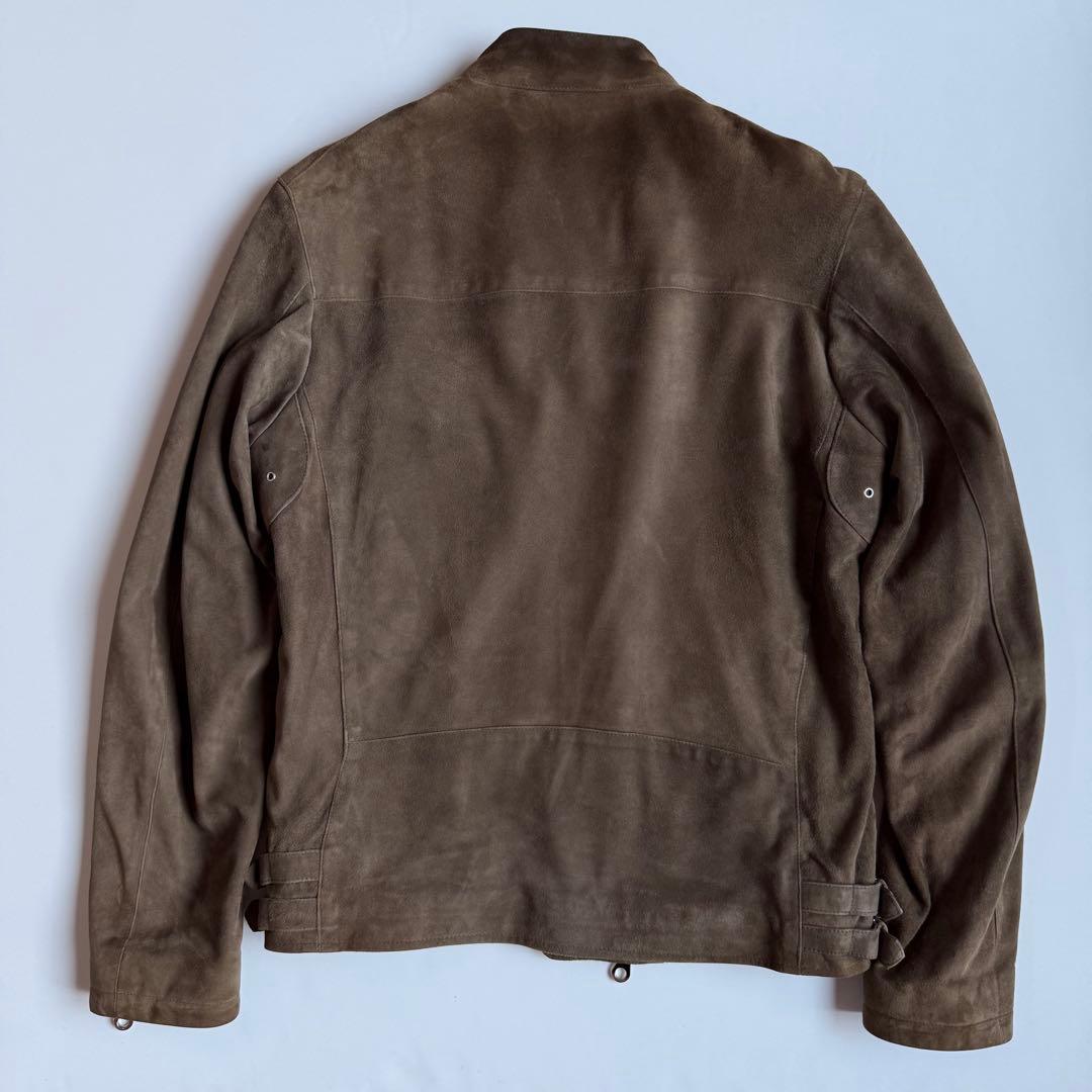 CINQUANTA チンクアンタ スエードゴートレザーライダースジャケット 44