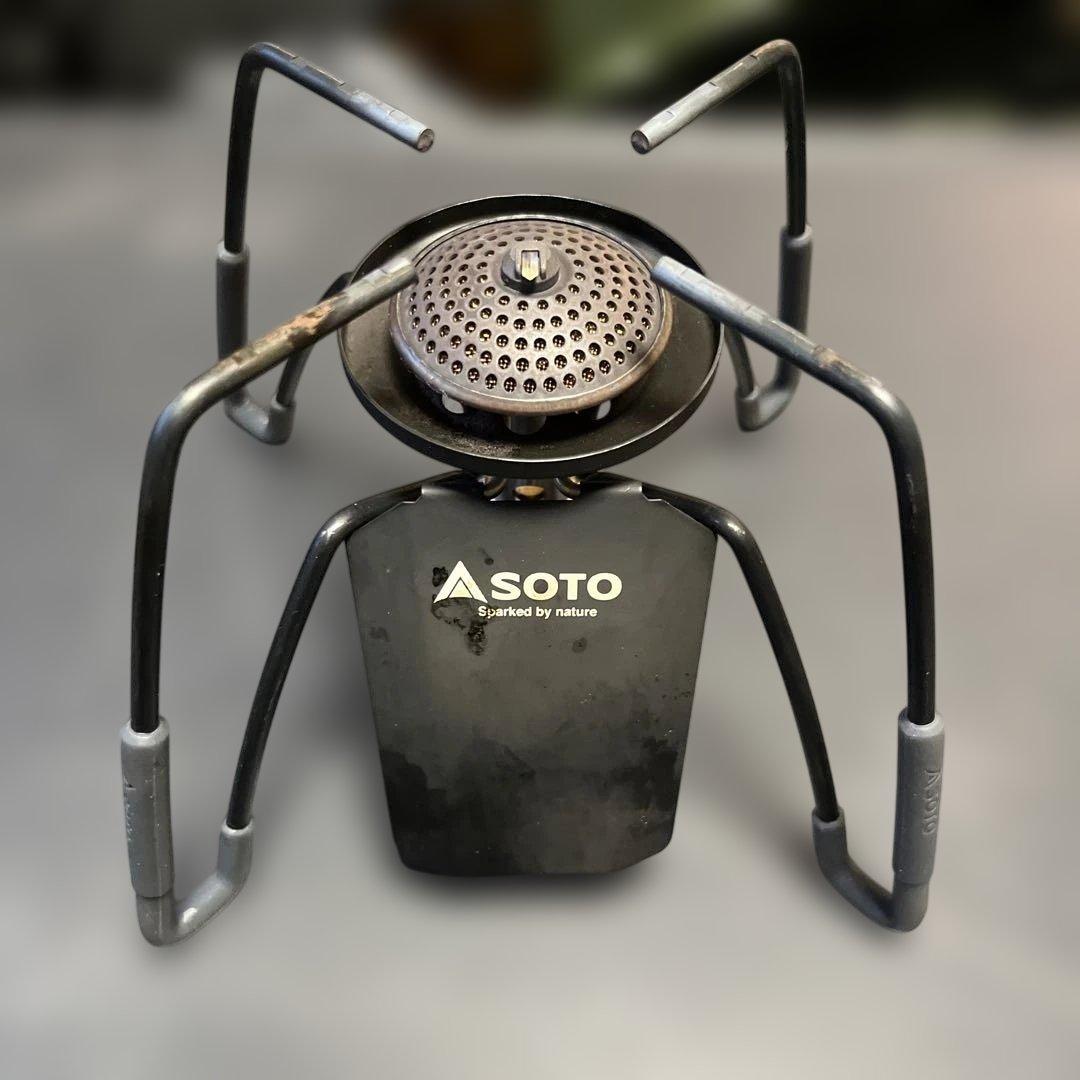 SOTO レギュレーターストーブ(オンライン限定モノトーン)+専用アシストセット