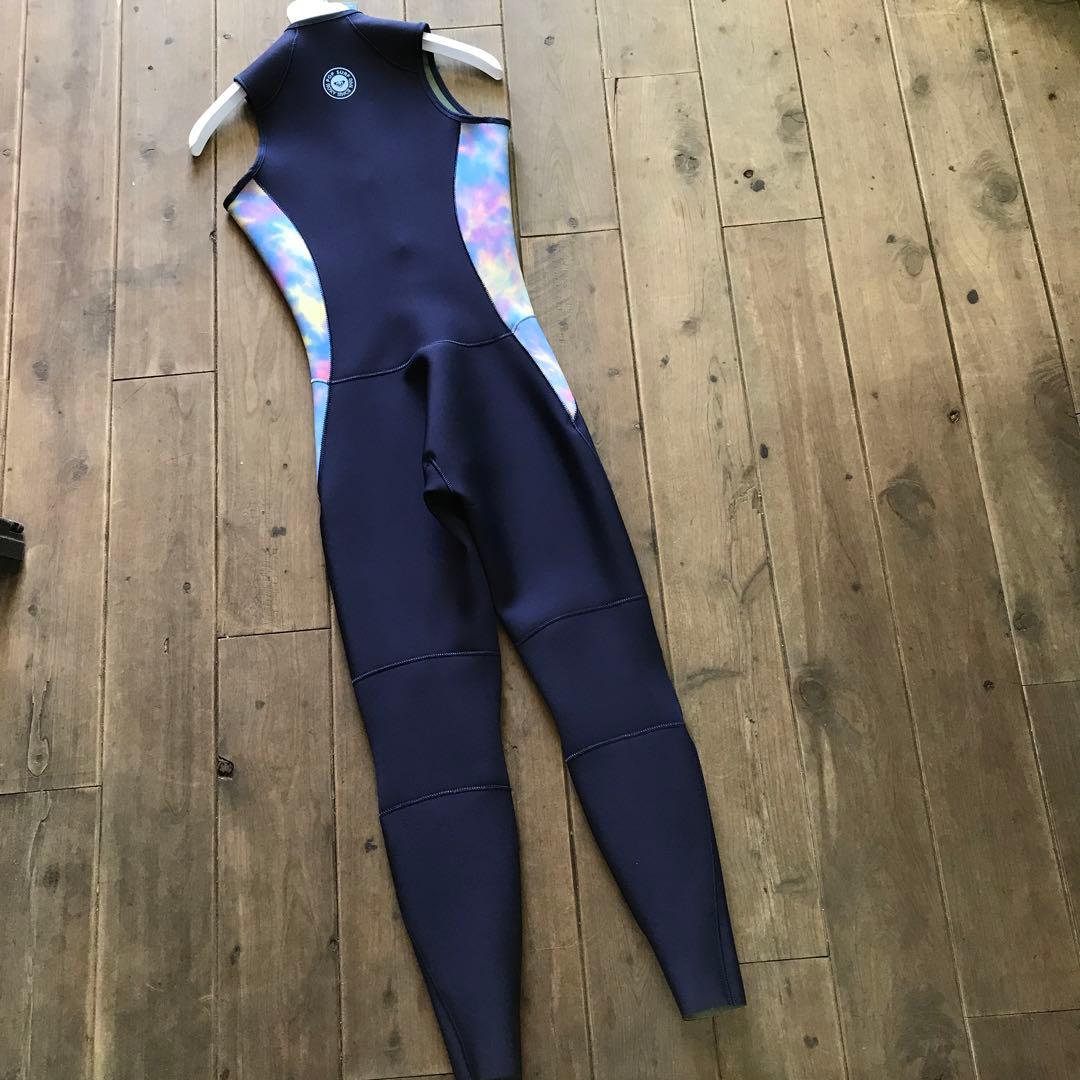 ROXY ロキシー　ネイビー ロングジョン ウェットスーツL