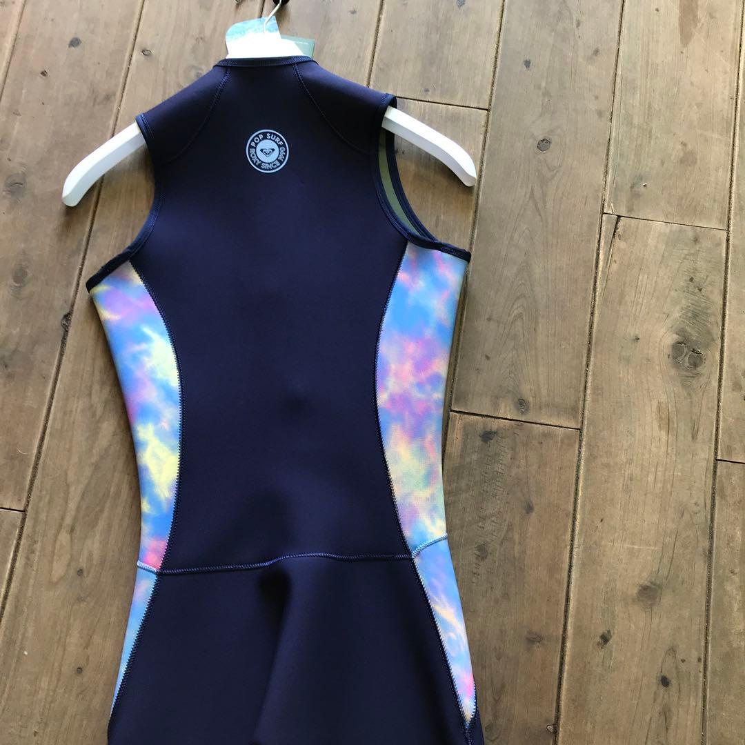 ROXY ロキシー　ネイビー ロングジョン ウェットスーツL