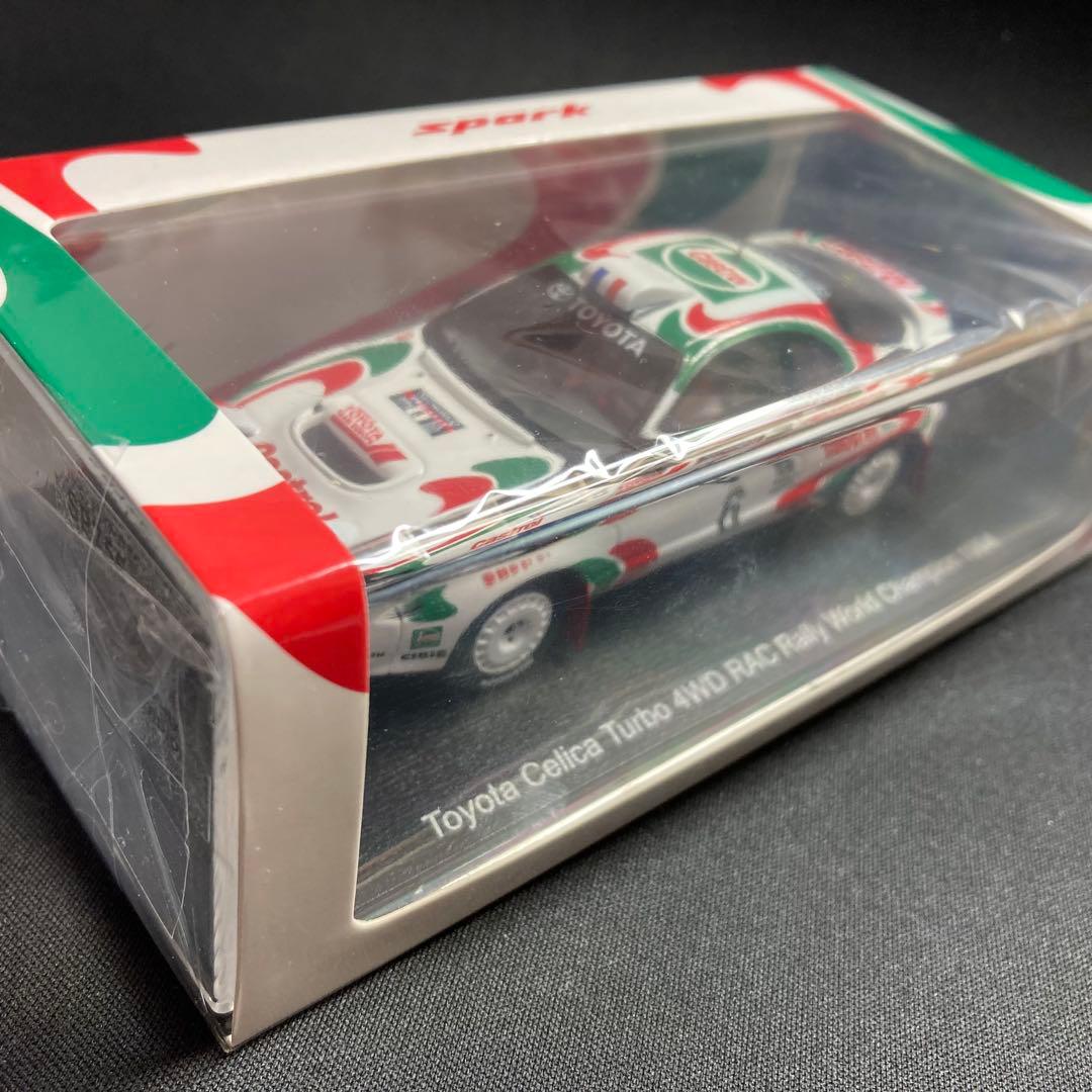 1/43 スパーク　トヨタ　セリカ　ターボ　4WD RAC ラリー 1994