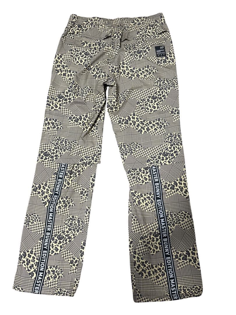 新品！高級マスターバニーエディションレオパード柄レインウェアズボン5 L