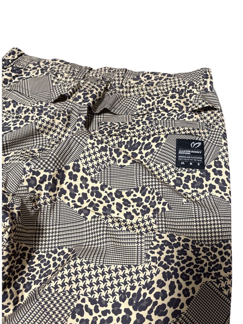 新品！高級マスターバニーエディションレオパード柄レインウェアズボン5 L