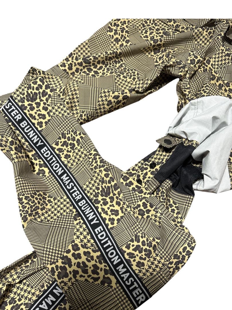 新品！高級マスターバニーエディションレオパード柄レインウェアズボン5 L