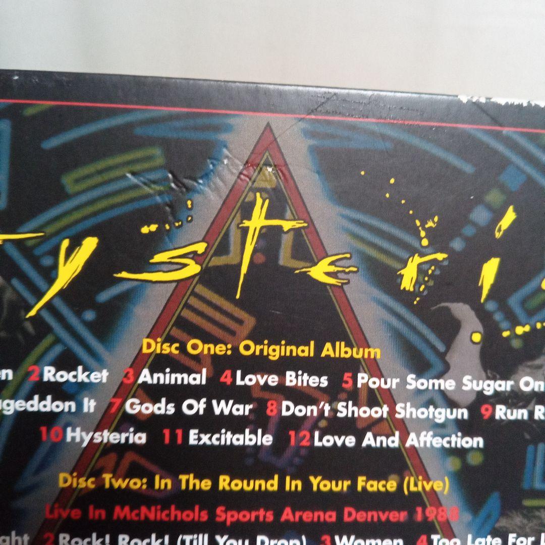 デフ・レパード ヒステリア DEF LEPPARD HYSTERIA インテリ