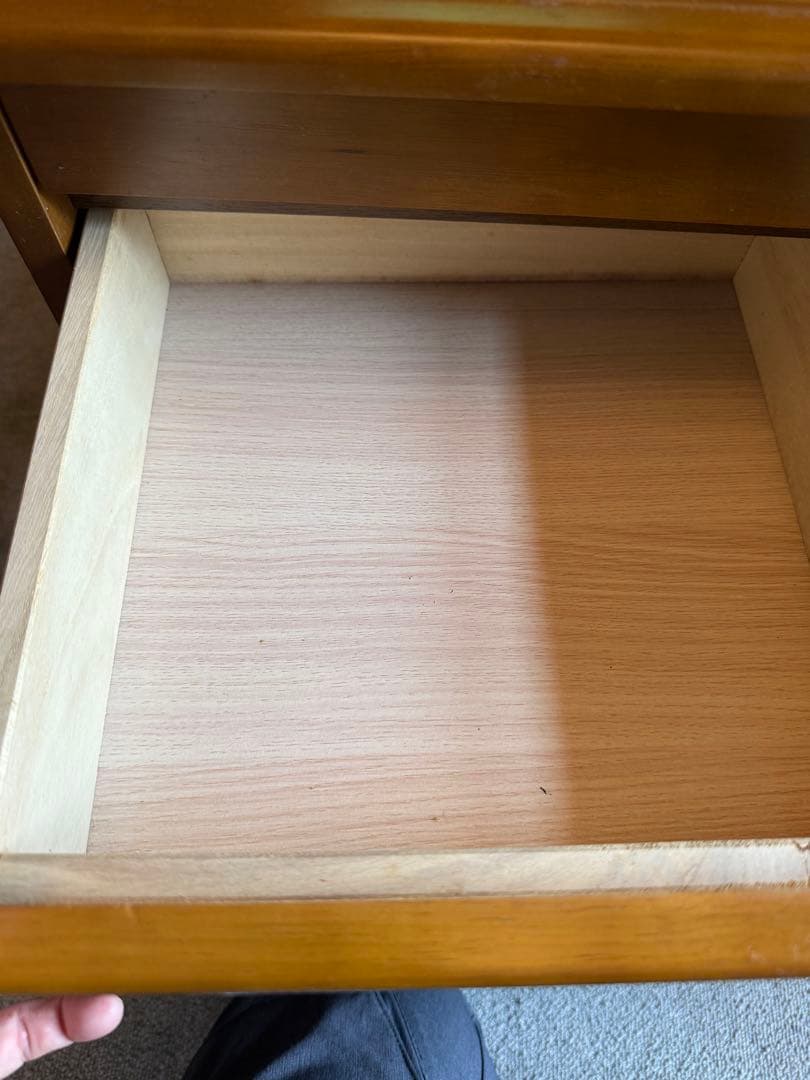 ニトリ キャビネット ヴィナ60-3 幅55cm 木製収納棚 引き出し3杯＋扉付